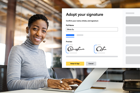 DocuSign e-signature customer experience