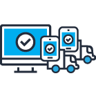 digital driver delivery allocation icon